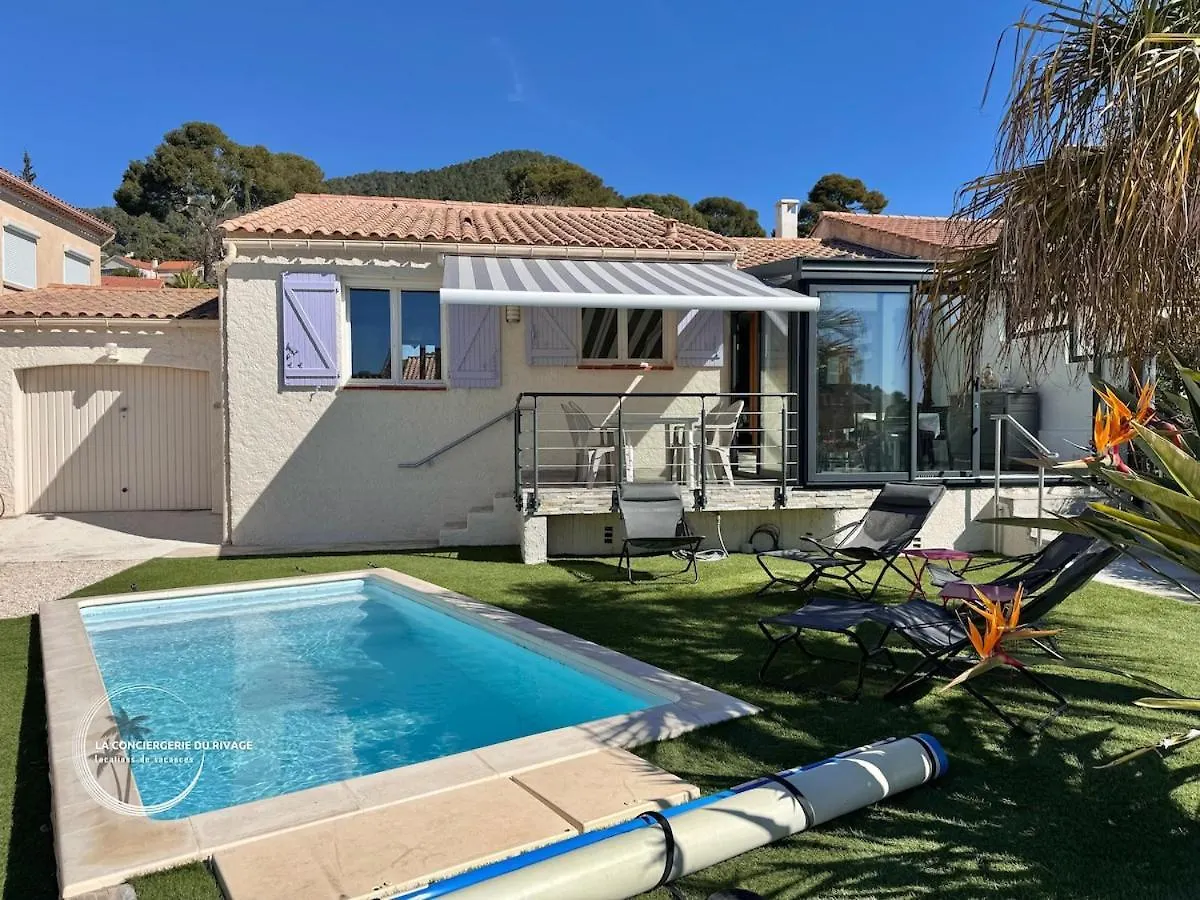 Villa Les Vignes Du Paradis - Piscine - Jardin 卡尔特汉